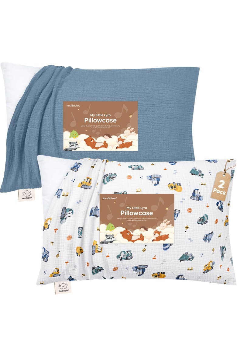 2-Pack My Little Lyra Pillowcases, Main, color, Diggers
