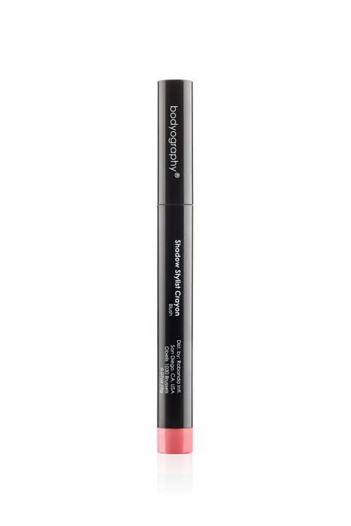Bodyography Shadow Stylist Crayon Cobalt -metallic Royal Blue 0.07oz In Blush -metallic Rose Pink