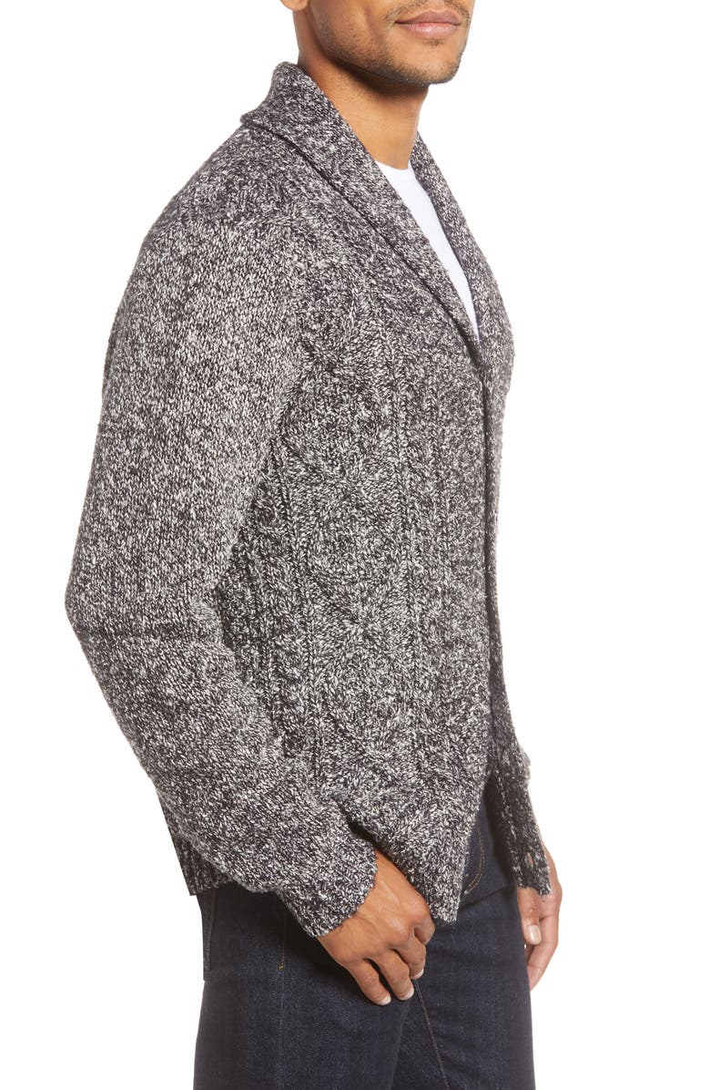 1901 Shawl Collar Cardigan, Alternate, color,