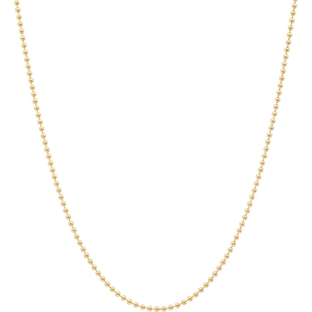 Sara Weinstock 18k Gold Ball Chain Necklace in Yellow at Nordstrom
