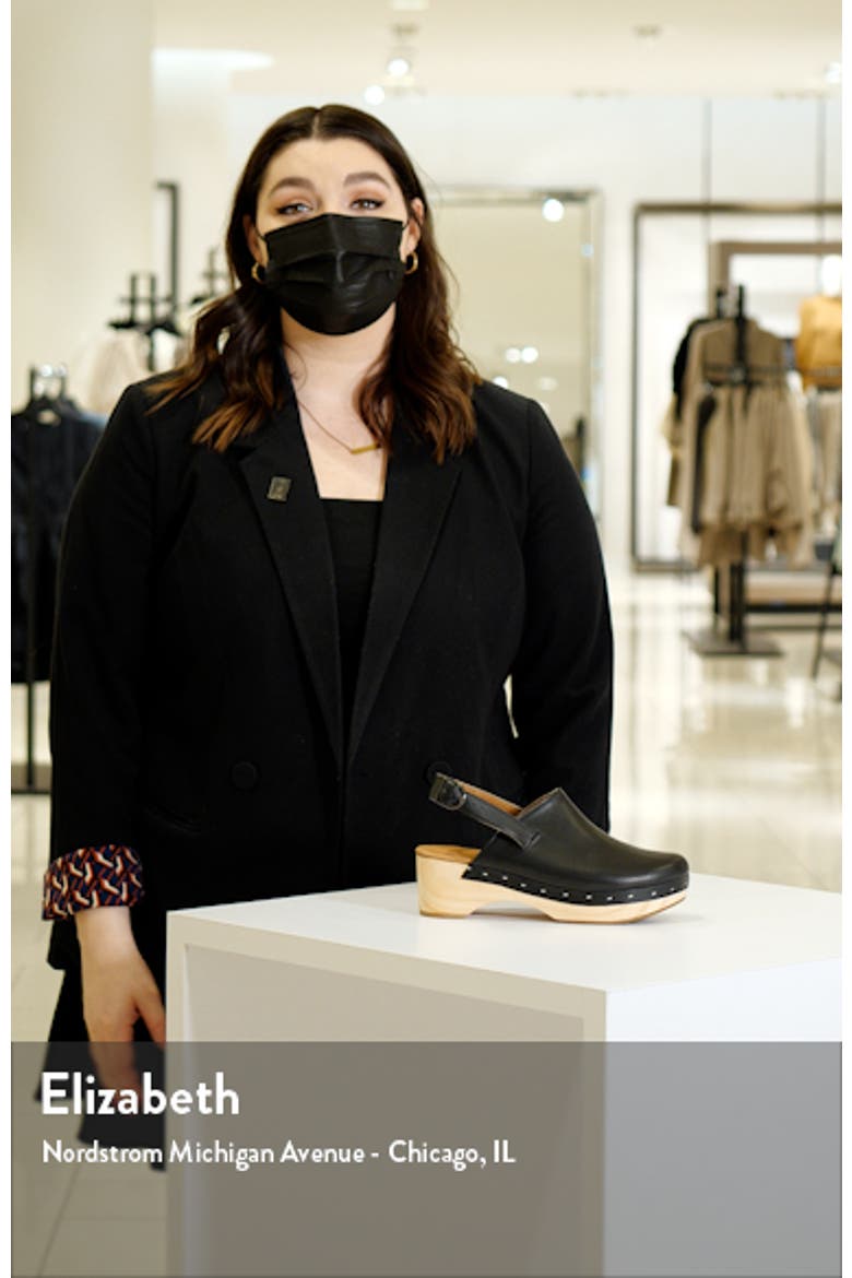 Slingback Clog video