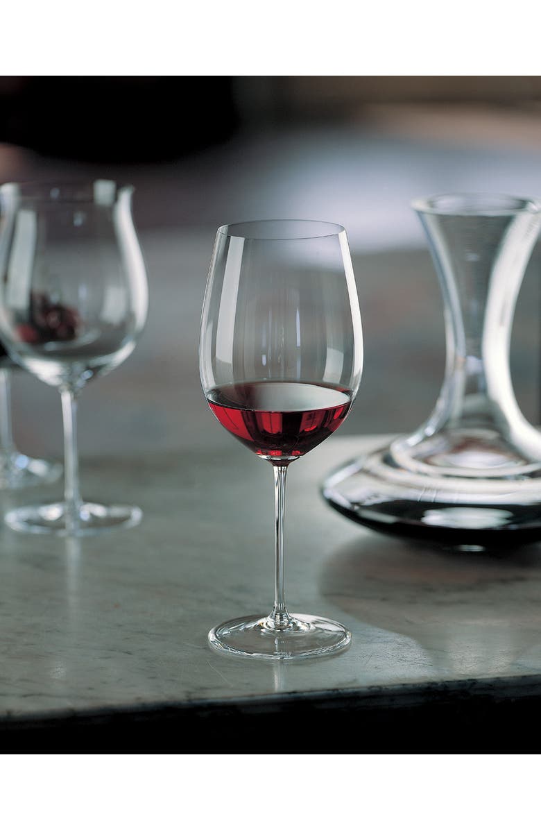Riedel Sommeliers Mature Bordeaux Grand Cru Wine Glass, Single Glass, Alternate, color, Clear