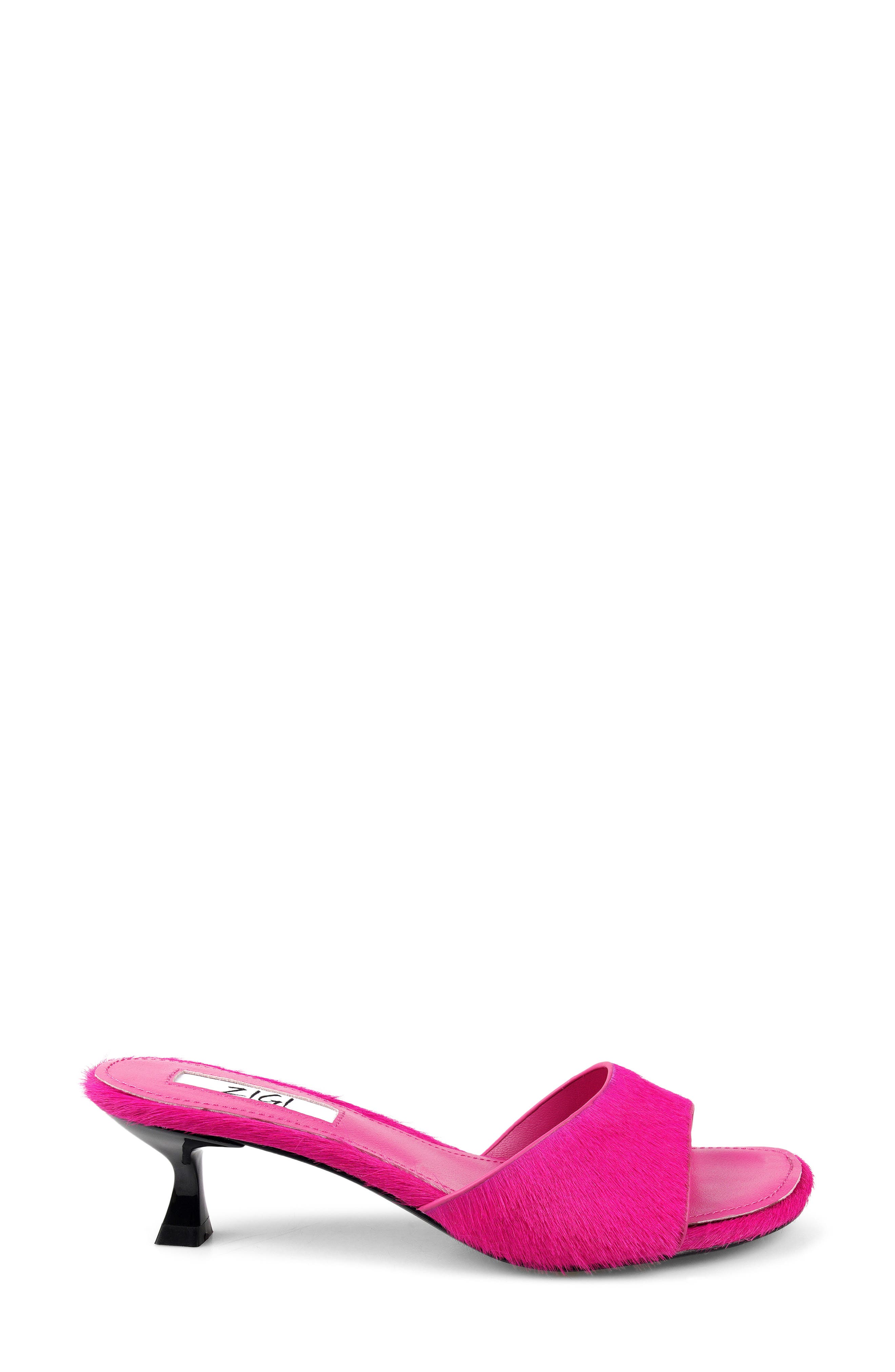 Cashmoney  Slide Sandal, Alternate, color, FUSCHA LEATHER