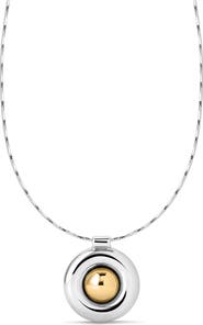 Luv AJ The Chrome Orb Pendant Necklace