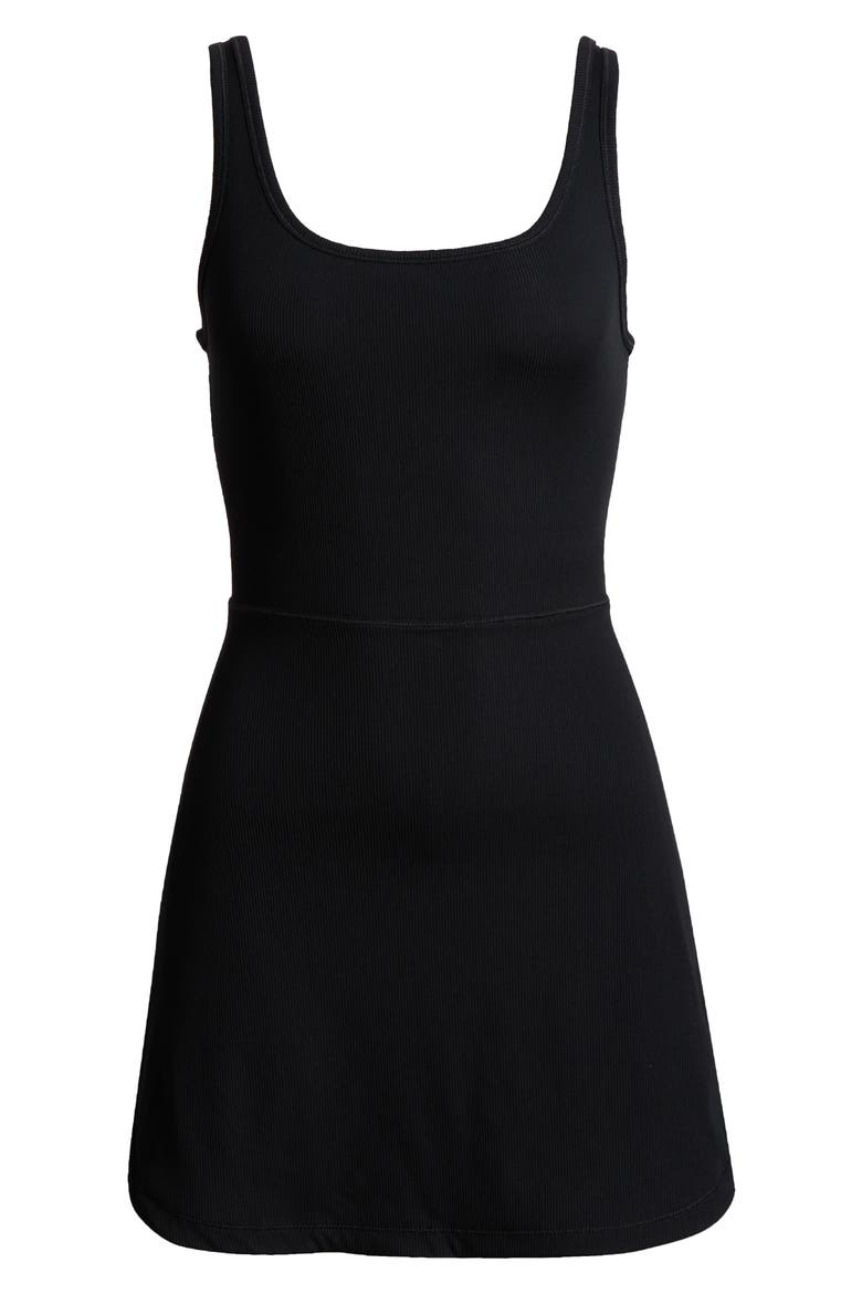 One Dri-FIT Dress, Alternate, color, 010 BLACK/COL GY