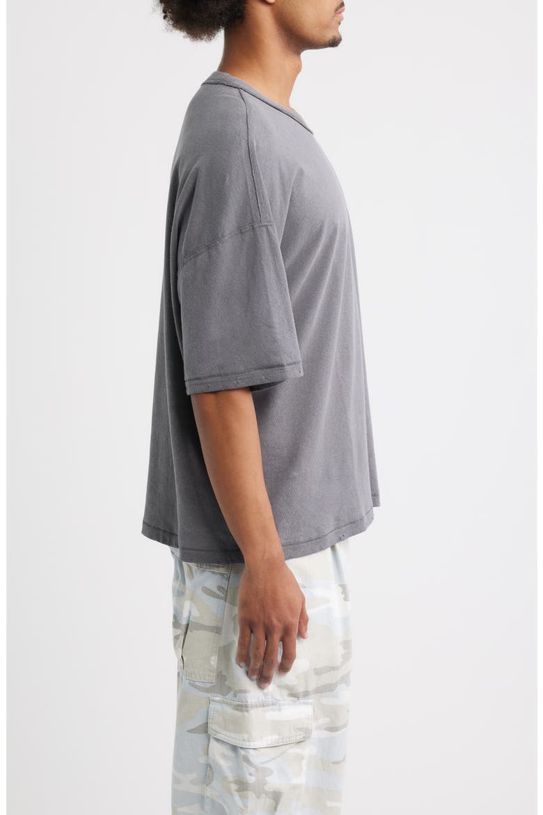 Reversible Cotton T-Shirt, Alternate, color, VINTAGE GREY