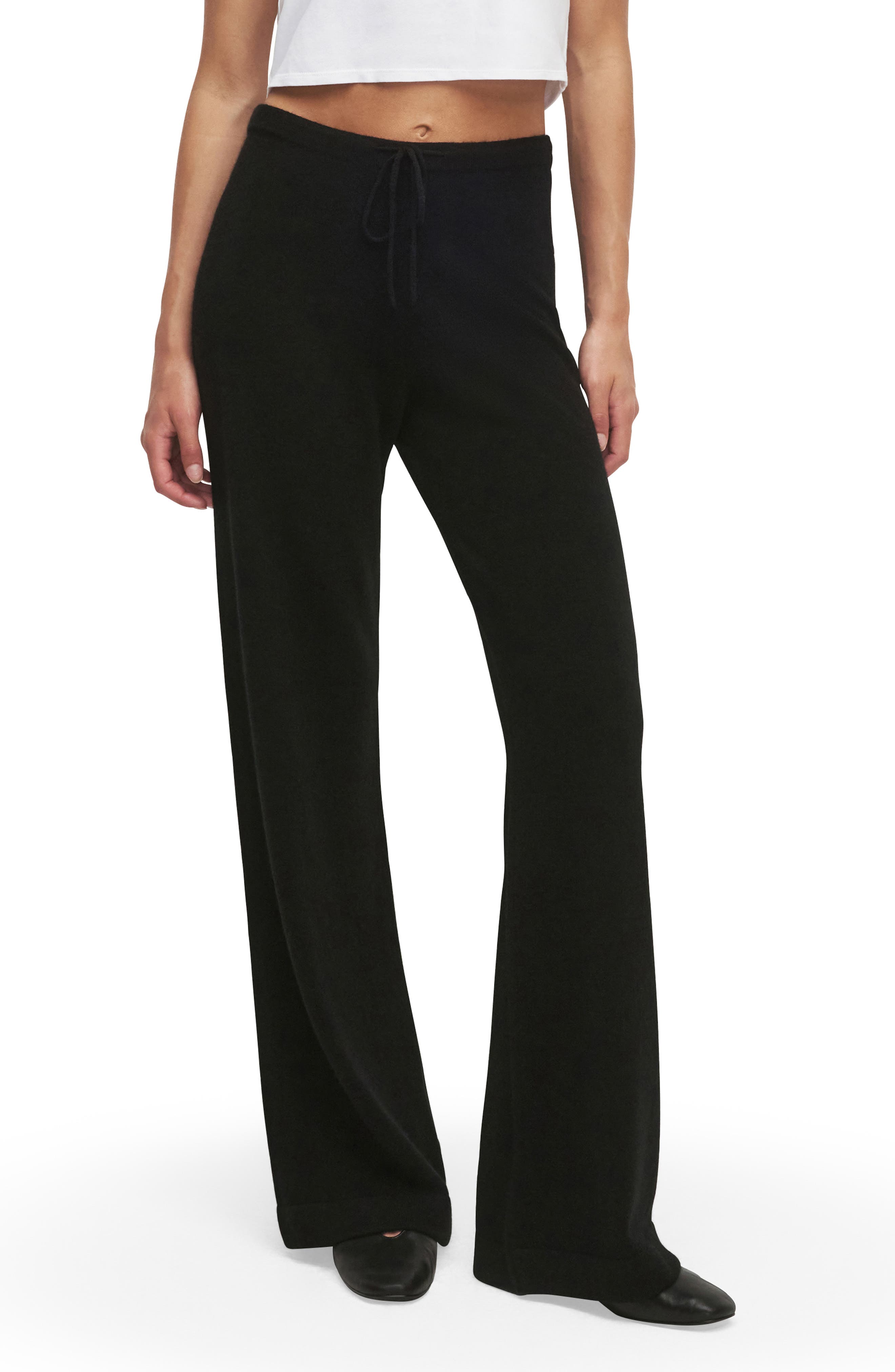The Minimalist Cashmere Drawstring Pants