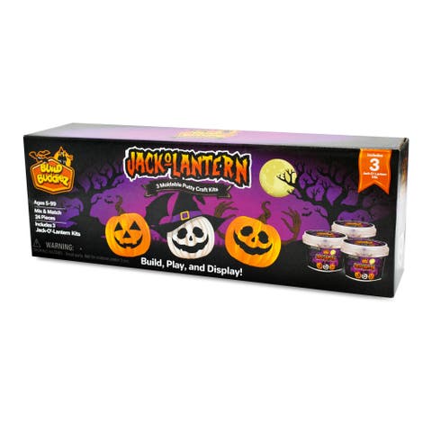 Jackolantern Craft Kit 3 Pack, Ages 5+