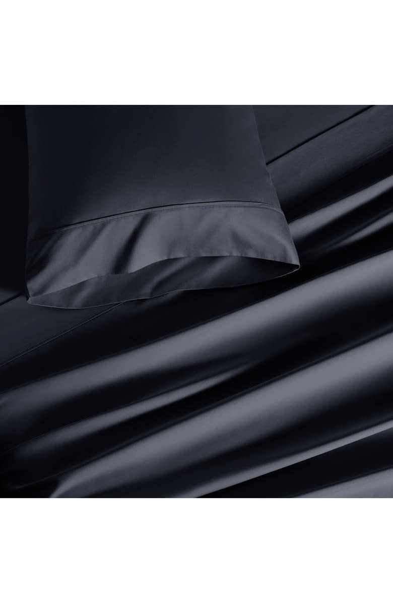 DKNY Set of 2 Luxe Egyptian Cotton 700 Thread Count Pillowcases, Alternate, color, Black