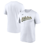 Nike Men's Nike White Athletics New Legend Wordmark Dri-FIT T-Shirt