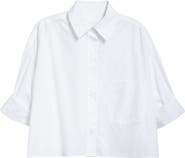 TWP Next Ex Crop Button-Up Shirt