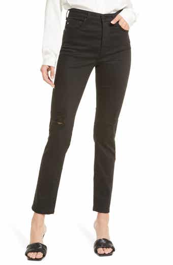 AG Alexxis High Waist Straight Leg Jeans