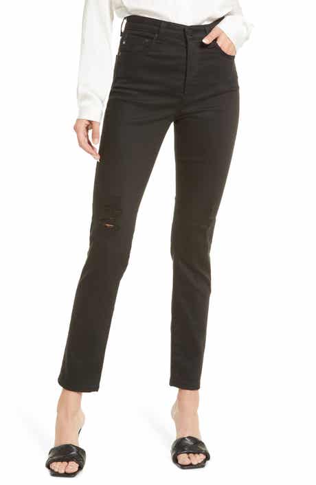 AG Alexxis High Waist Straight Leg Jeans