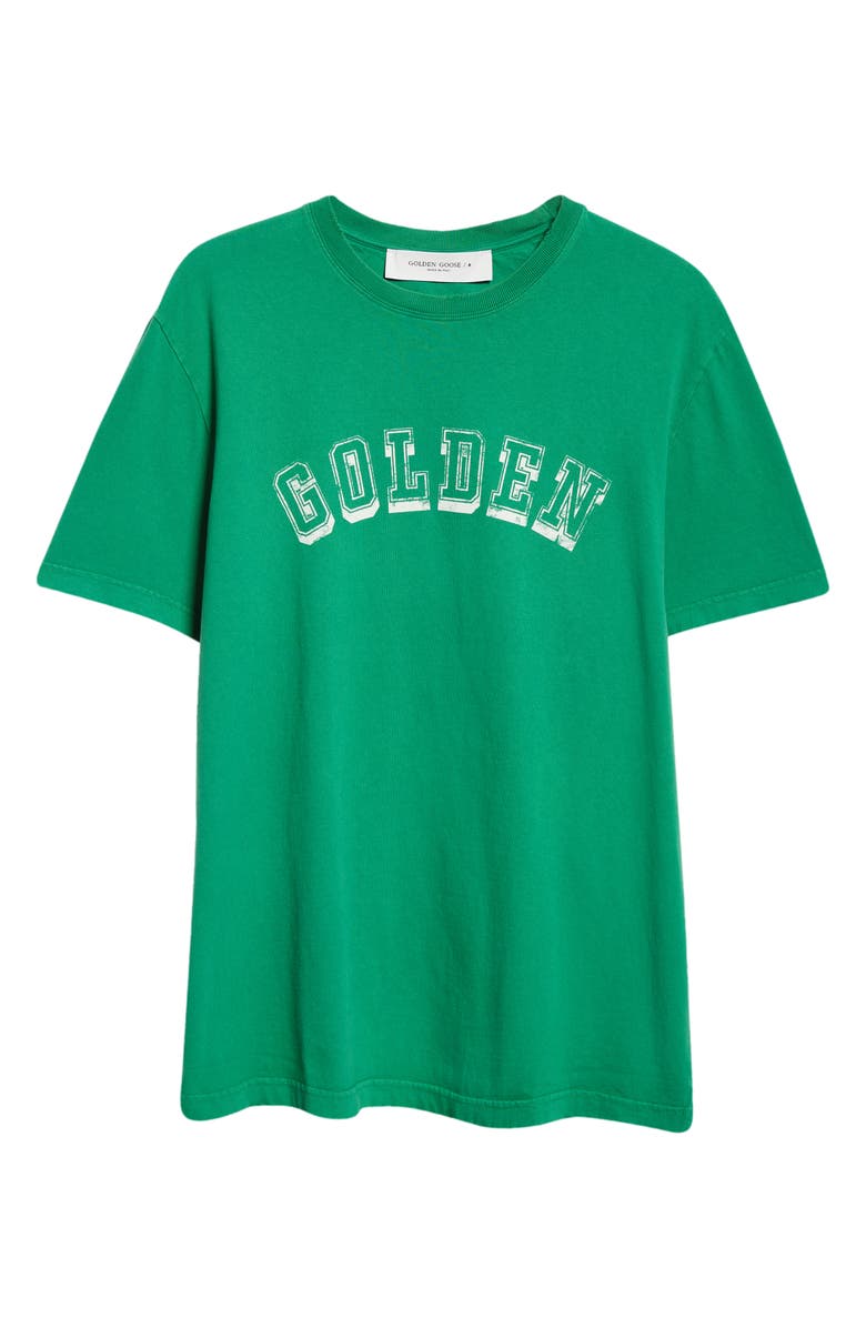 Golden Goose Journey Logo Cotton Graphic T-Shirt, Alternate, color, 