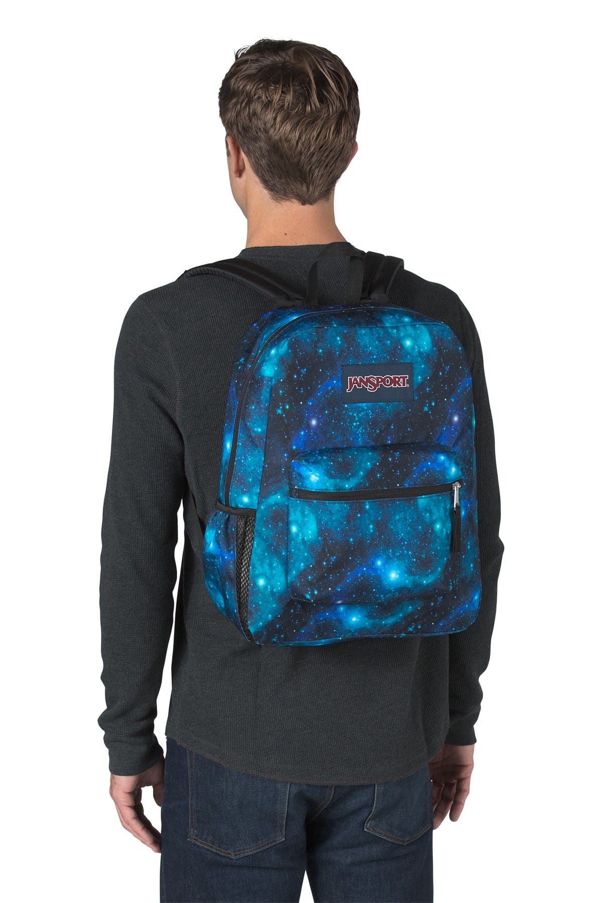 Jansport Celestial Print Cross Town Backpack, Alternate, color, 