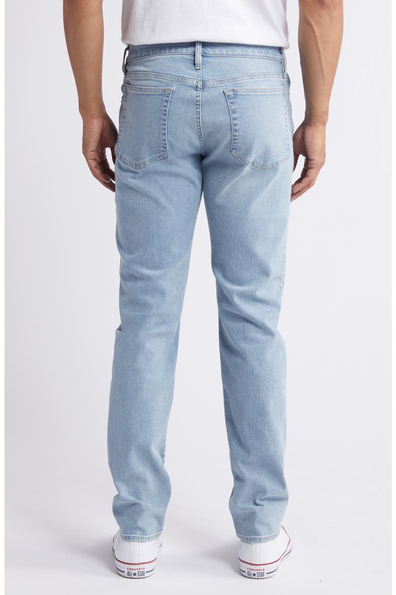 L'Homme Athletic Fit Jeans (Nordstrom Exclusive), Alternate, color, BLUE SPRINGS