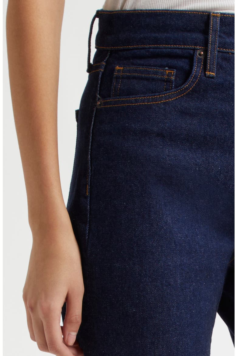 Alenah High Waist Slim Straight Leg Jeans, Alternate, color, INDIGO RINSE