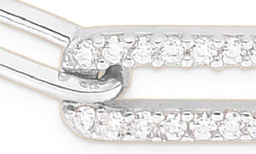 Sphera Milano Paper Clip Chain Bracelet In Silver
