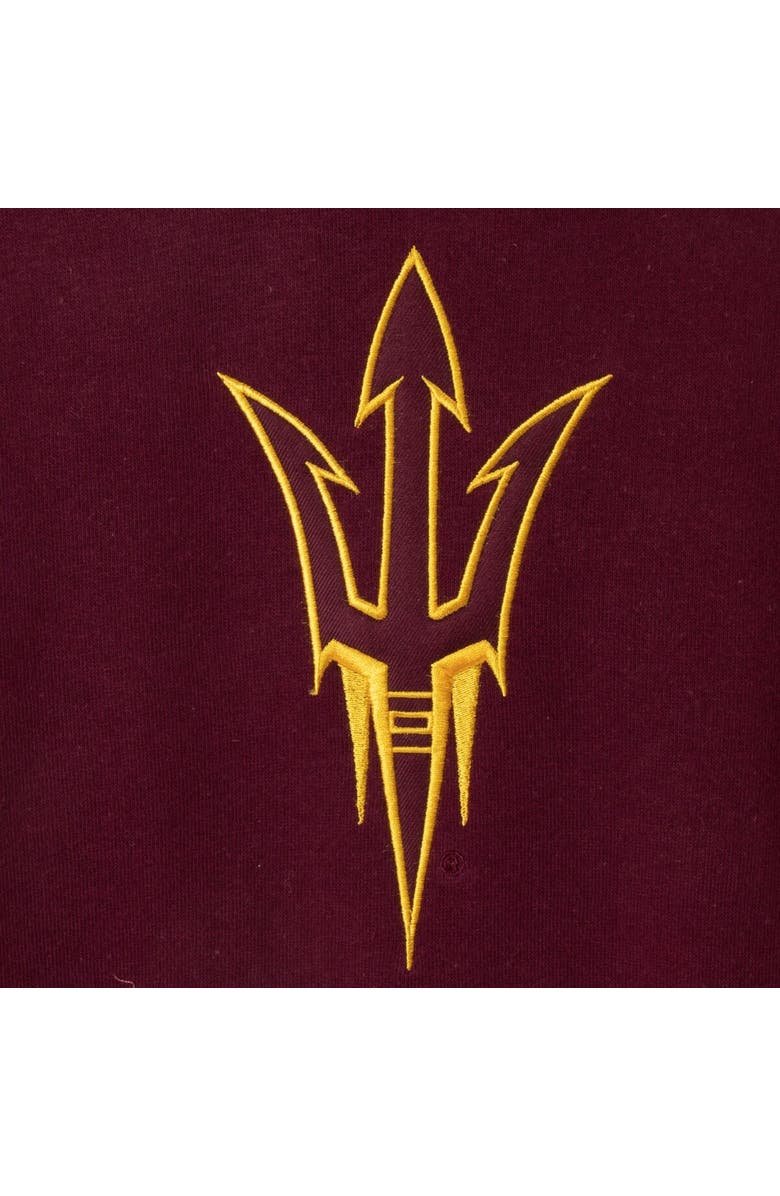 STADIUM ATHLETIC Women's Maroon Arizona State Sun Devils Team Big Logo Pullover Hoodie, Alternate, color, 