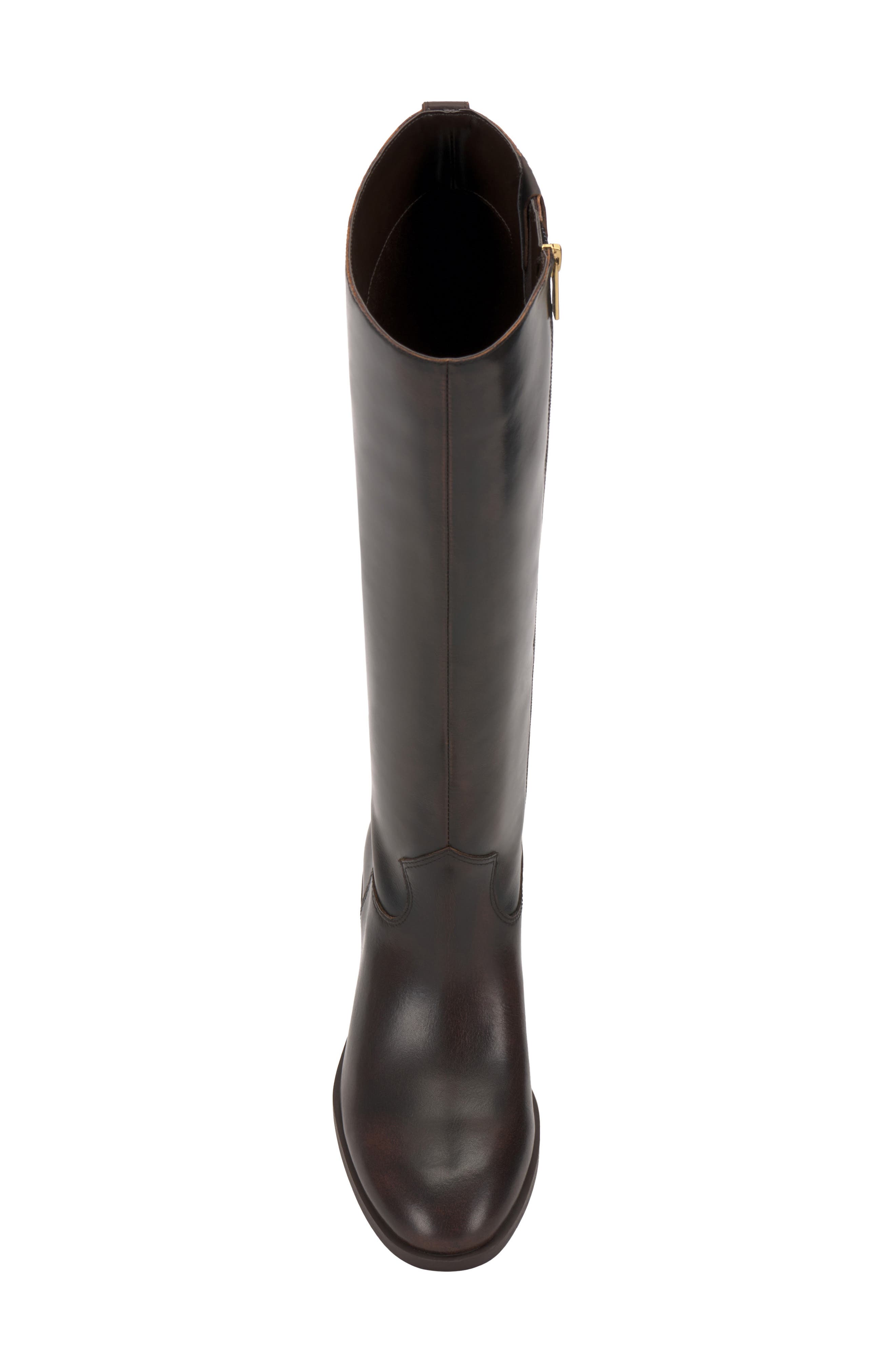 Bercla Knee High Boots, Alternate, color, AGED BOURBON