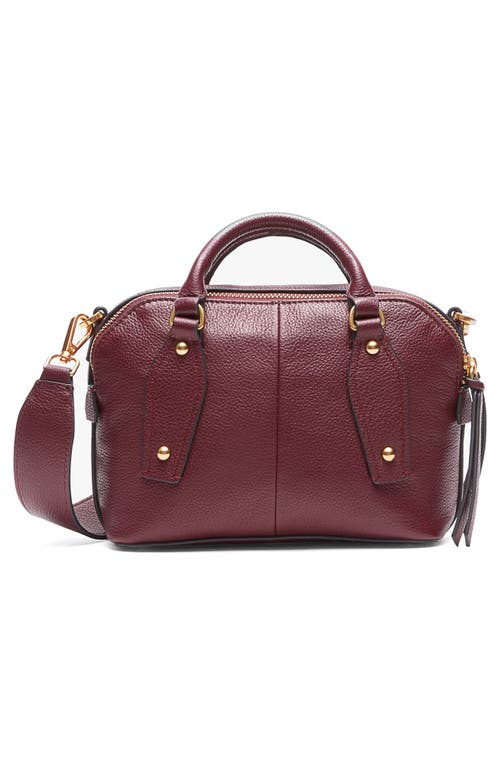 Rag & Bone Gramercy Small Satchel Bag In Burgundy