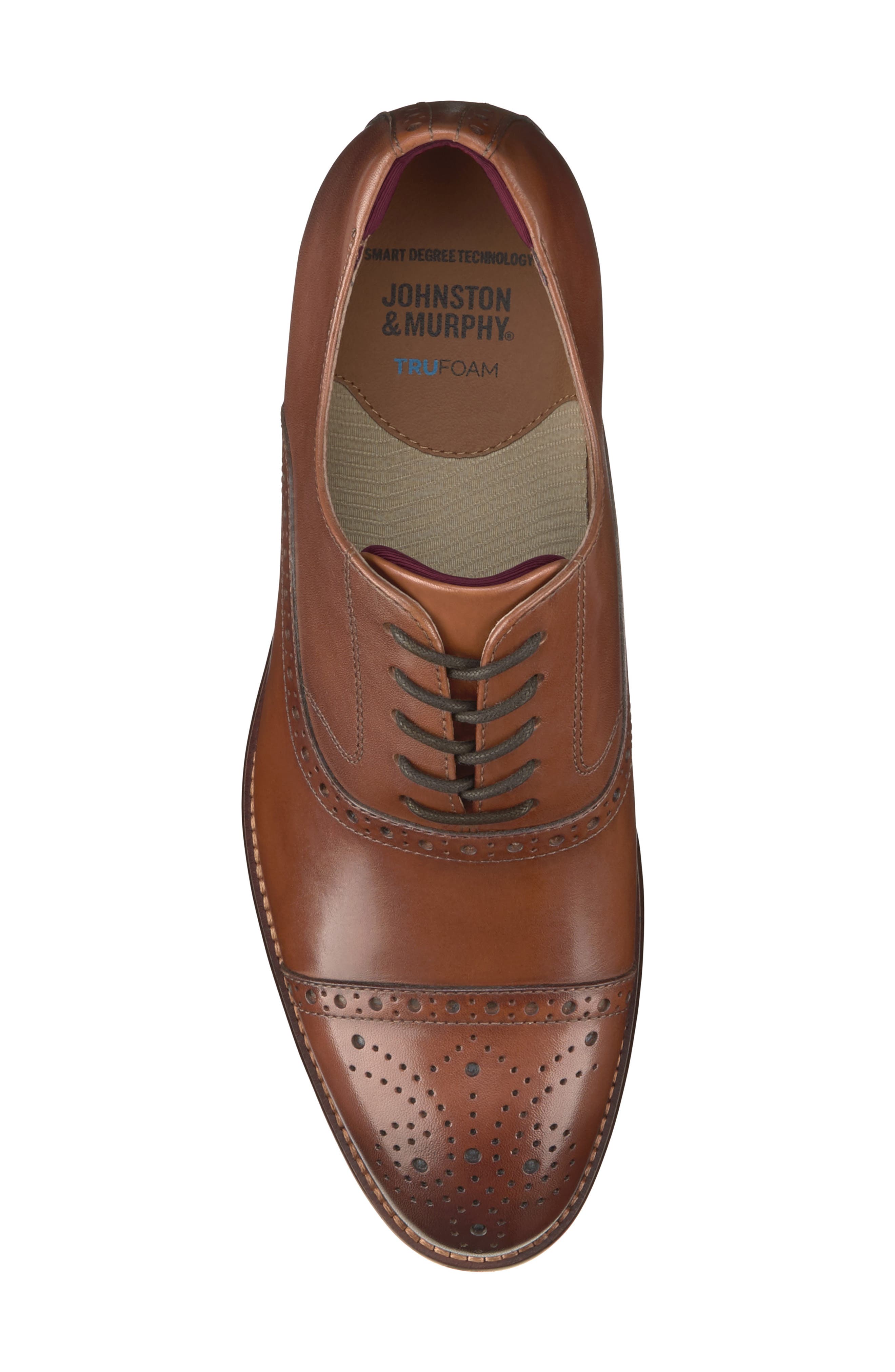 Обувь Johnston & Murphy Conard 2.0 Cap Toe Oxford — фото 6