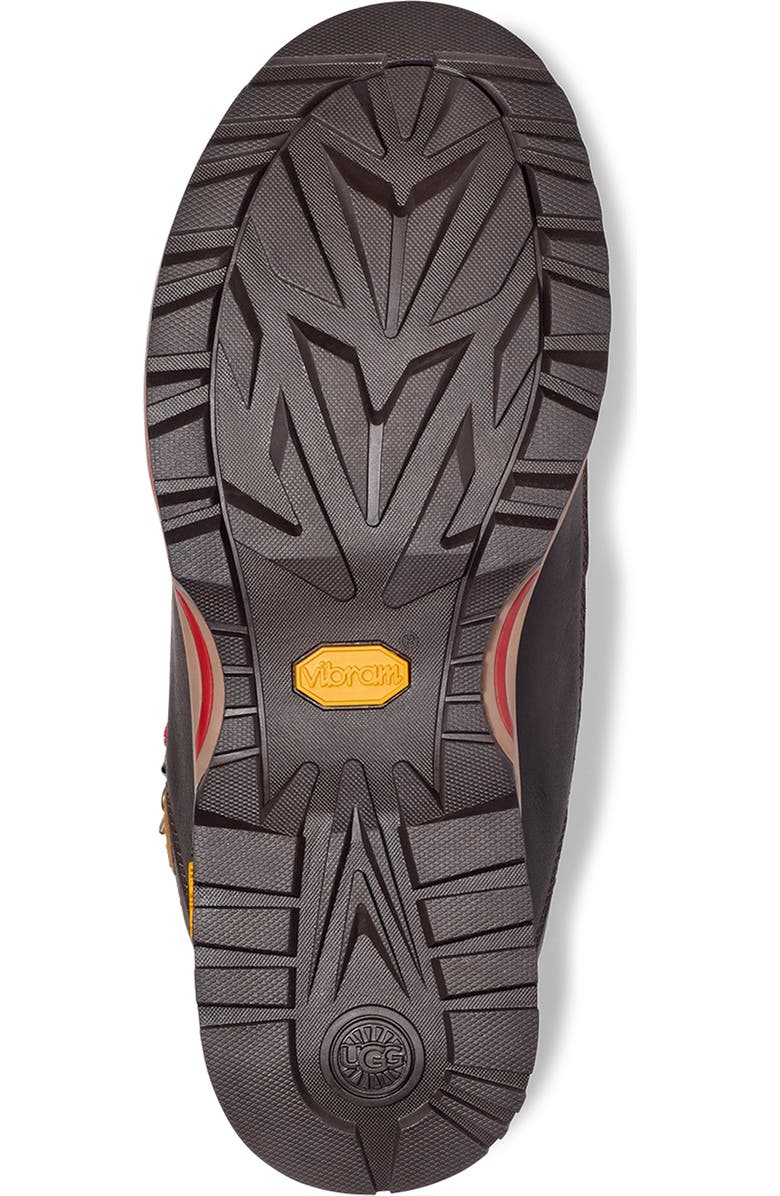 UGG<sup>®</sup> Brecken Waterproof Lace-Up Boot, Alternate, color, Chestnut