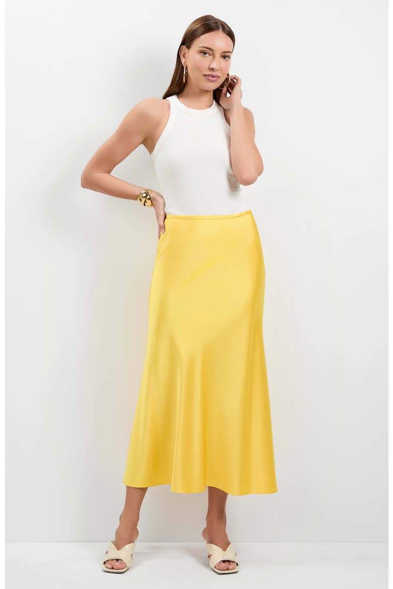 Rabina Flared Skirt, Main, color, Lambretta Lemon