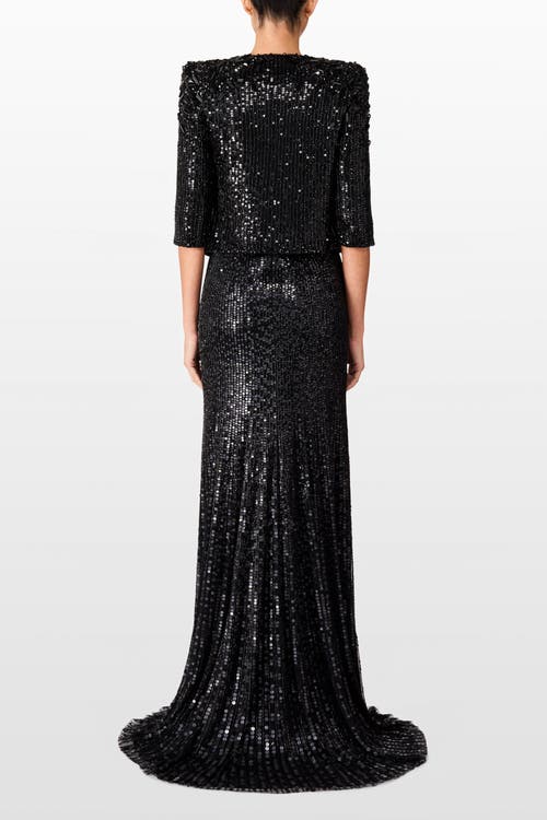 Jenny Packham Gaia Jacket In Brown