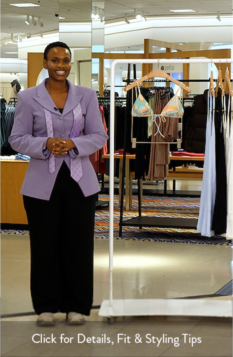 Butterfly Geo Cayo Bikini Top, sales video thumbnail