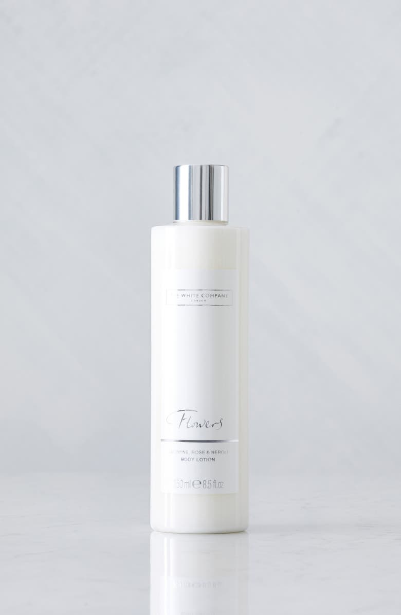 The White Company Flowers Body Lotion, Main, color, 