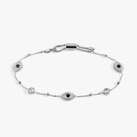 Evil Eye Crystal Anklet