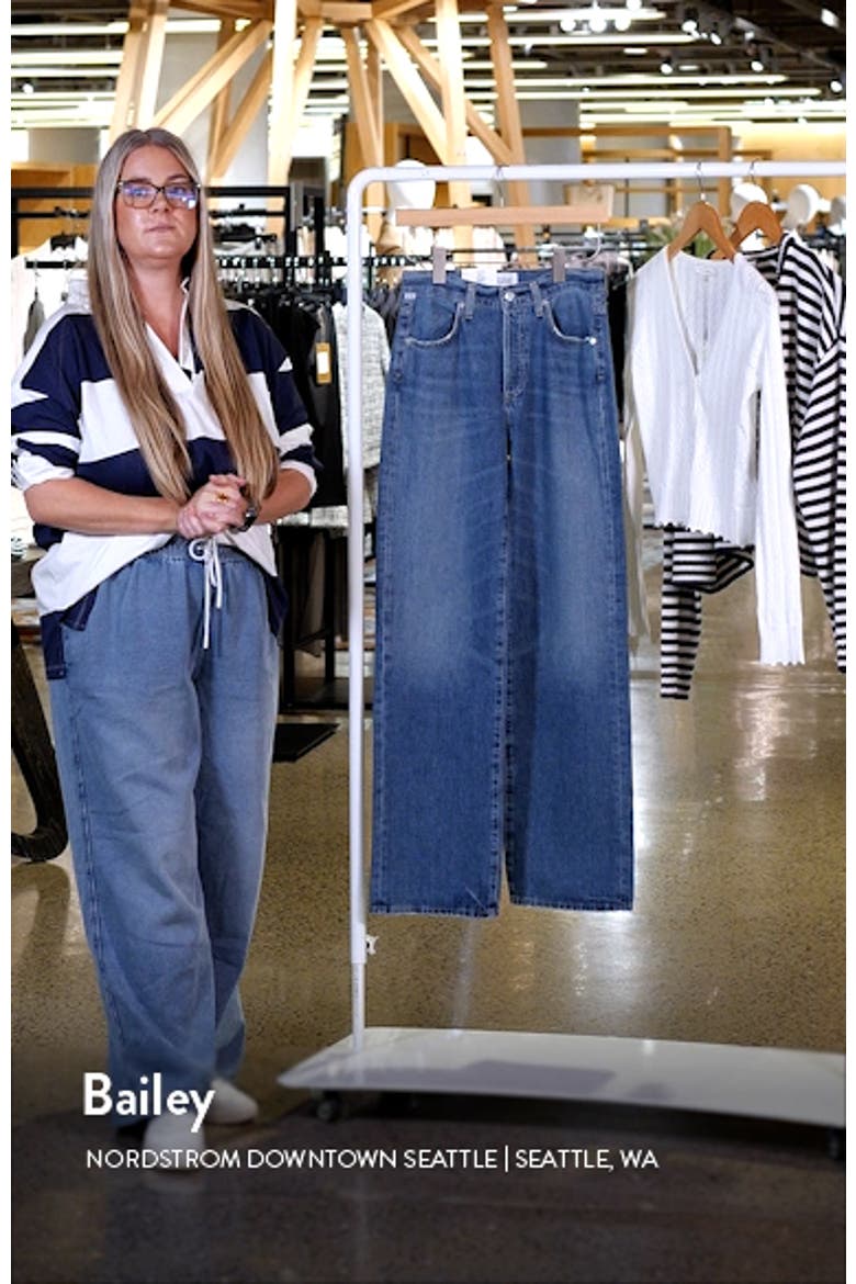 Annina Organic Cotton Straight Leg Jeans video