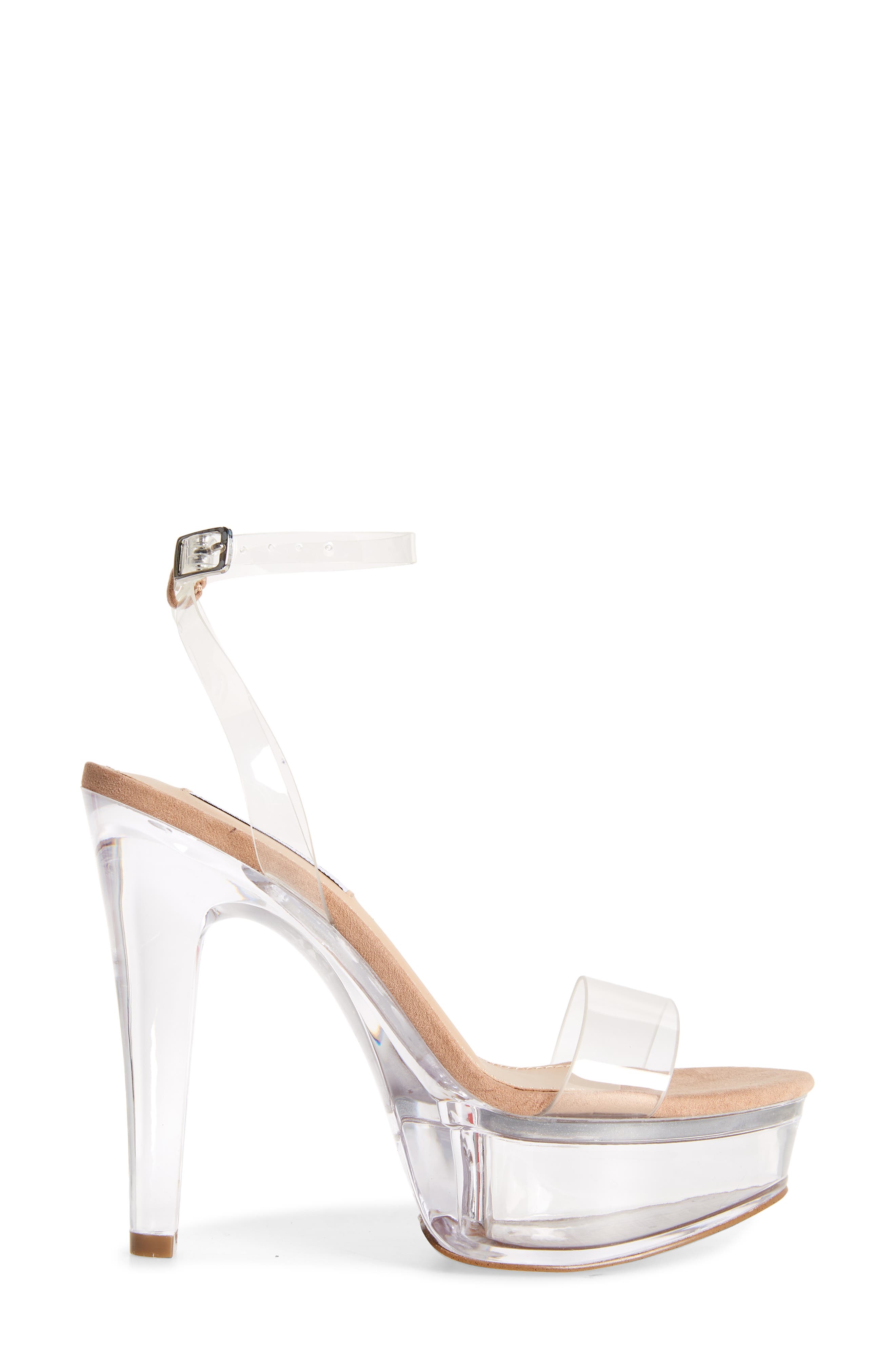 Steve Madden JUlien Platform Ankle Strap Sandal, Alternate, color, 