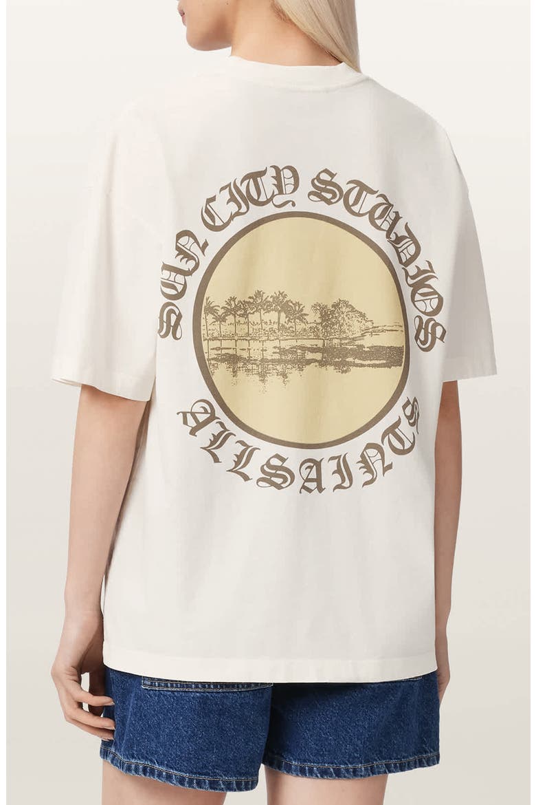 Sun City Etta Graphic T-Shirt, Alternate, color, EGRET WHITE
