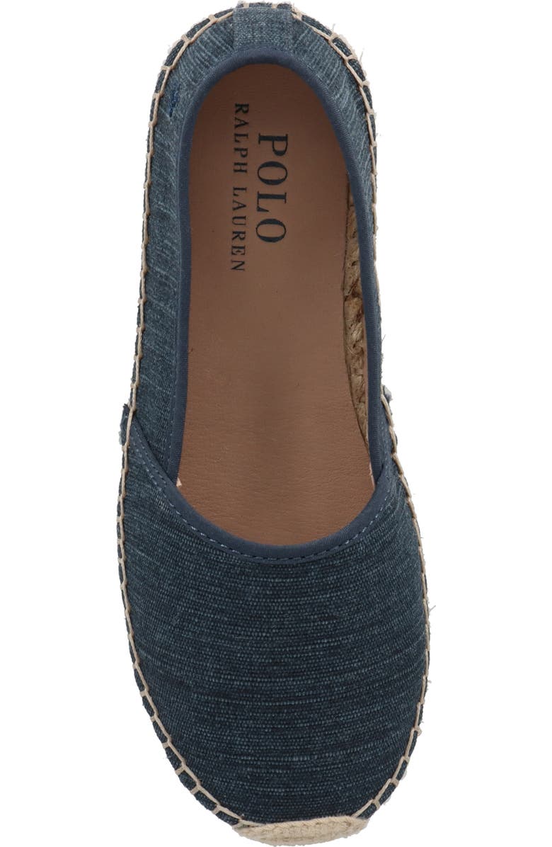 Ralph Lauren Kids' Telly Denim Esapdrille, Alternate, color, Navy