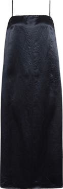 MM by Max Mara Aerosi Sleeveless Satin Midi Dress