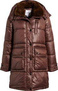 Sam Edelman Puffer Coat with Removable Hood