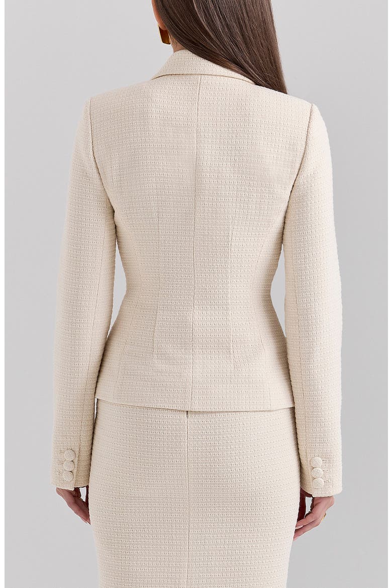Misha Bouclé Jacket, Alternate, color, CREAM