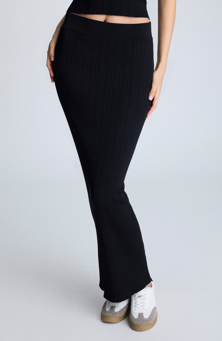 Kenneth Cole Variegated Rib Maxi Skirt, Alternate, color,