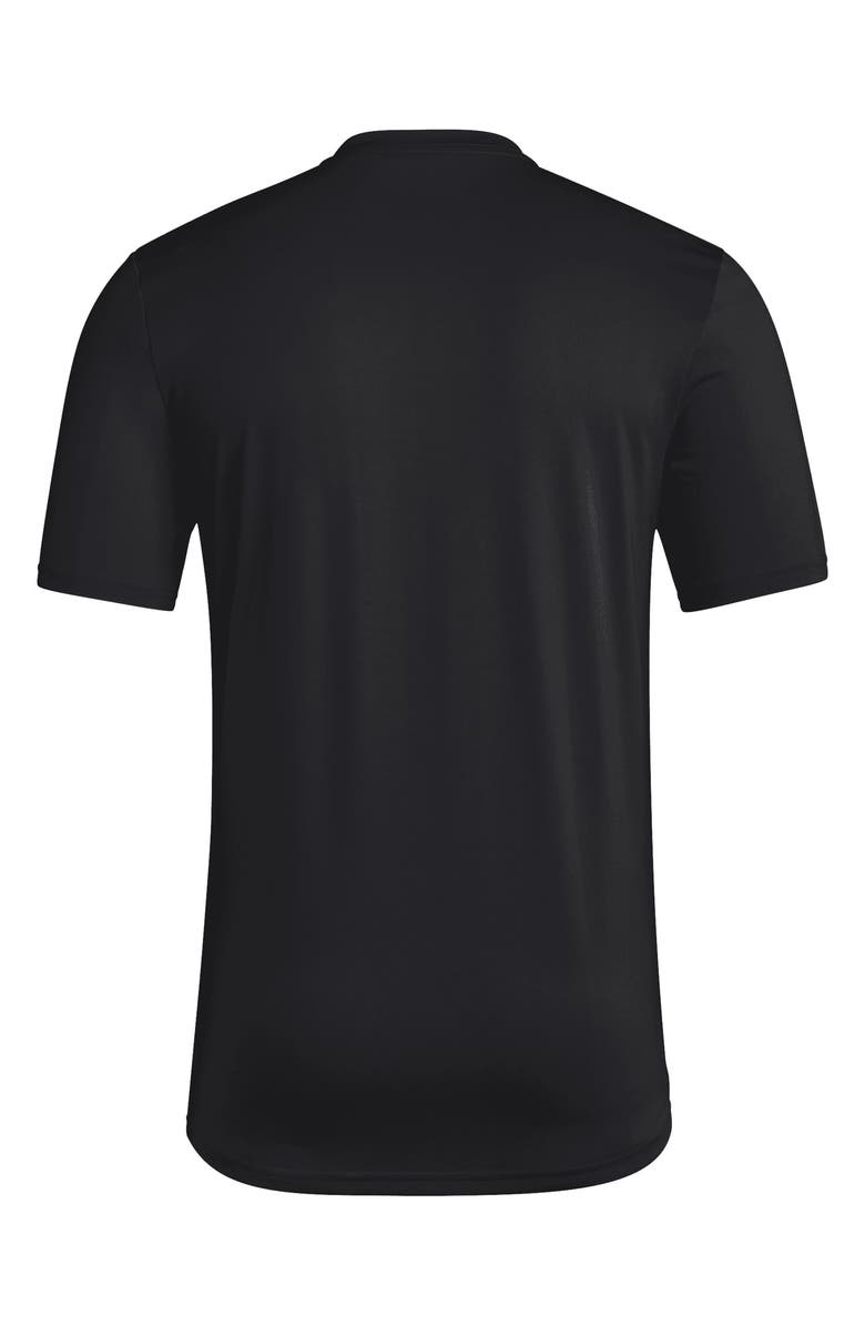 adidas Pregame Graphic T-Shirt, Alternate, color, Black/ White
