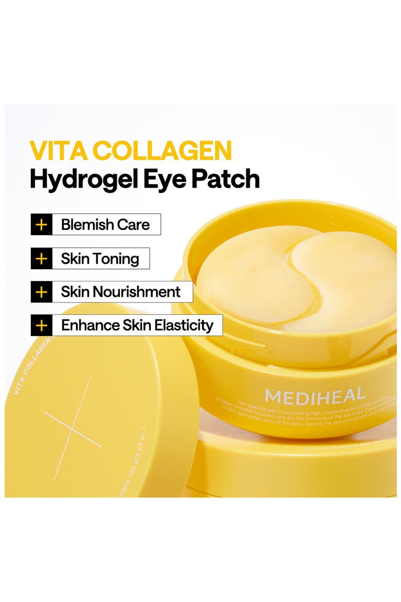 Vita Collagen Eye Ampoule Patches, Alternate, color, YELLOW