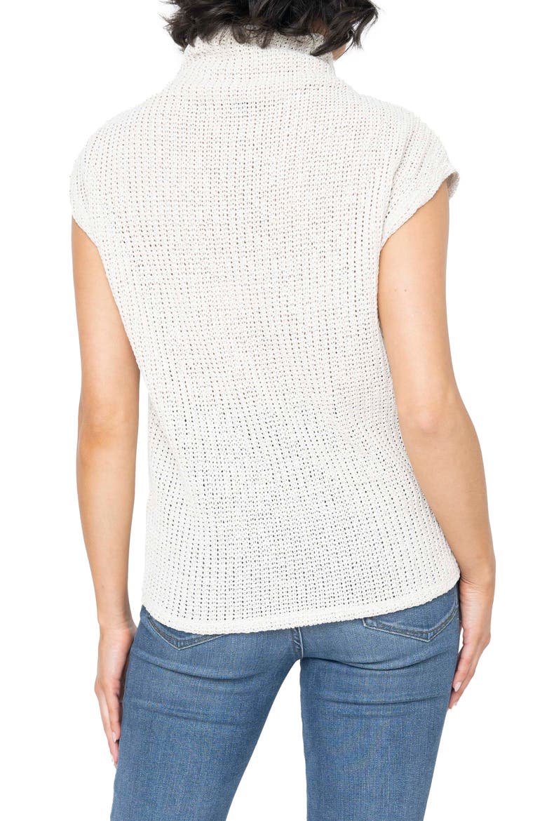 Funnel Neck Sweater, Alternate, color, NATURAL