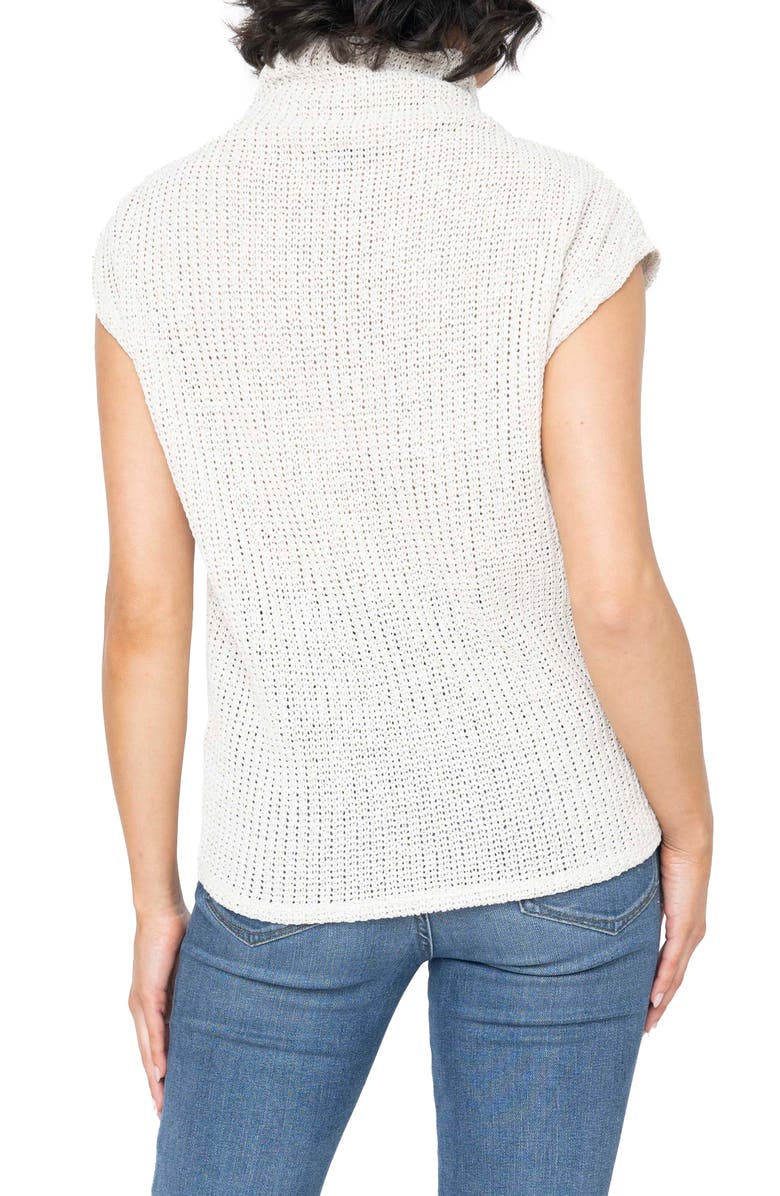 GIBSONLOOK Funnel Neck Sweater, Alternate, color, Natural