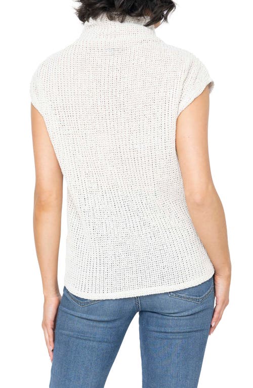 Gibsonlook Funnel Neck Sweater In Natural