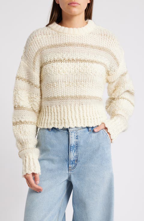Texture Stripe Sweater
