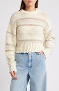 FRAME Texture Stripe Sweater