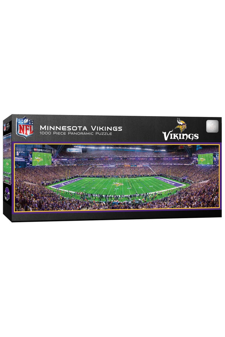 Minnesota Vikings 1000pc Pano Puzzle, Main, color, Multicolor