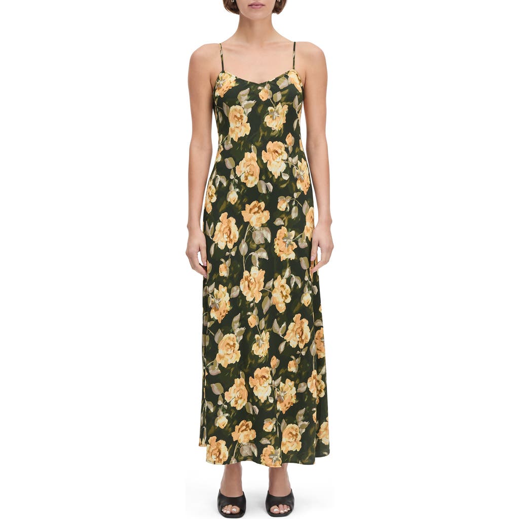 Favorite Daughter The Favorite Floral Maxi Slipdress In Multi