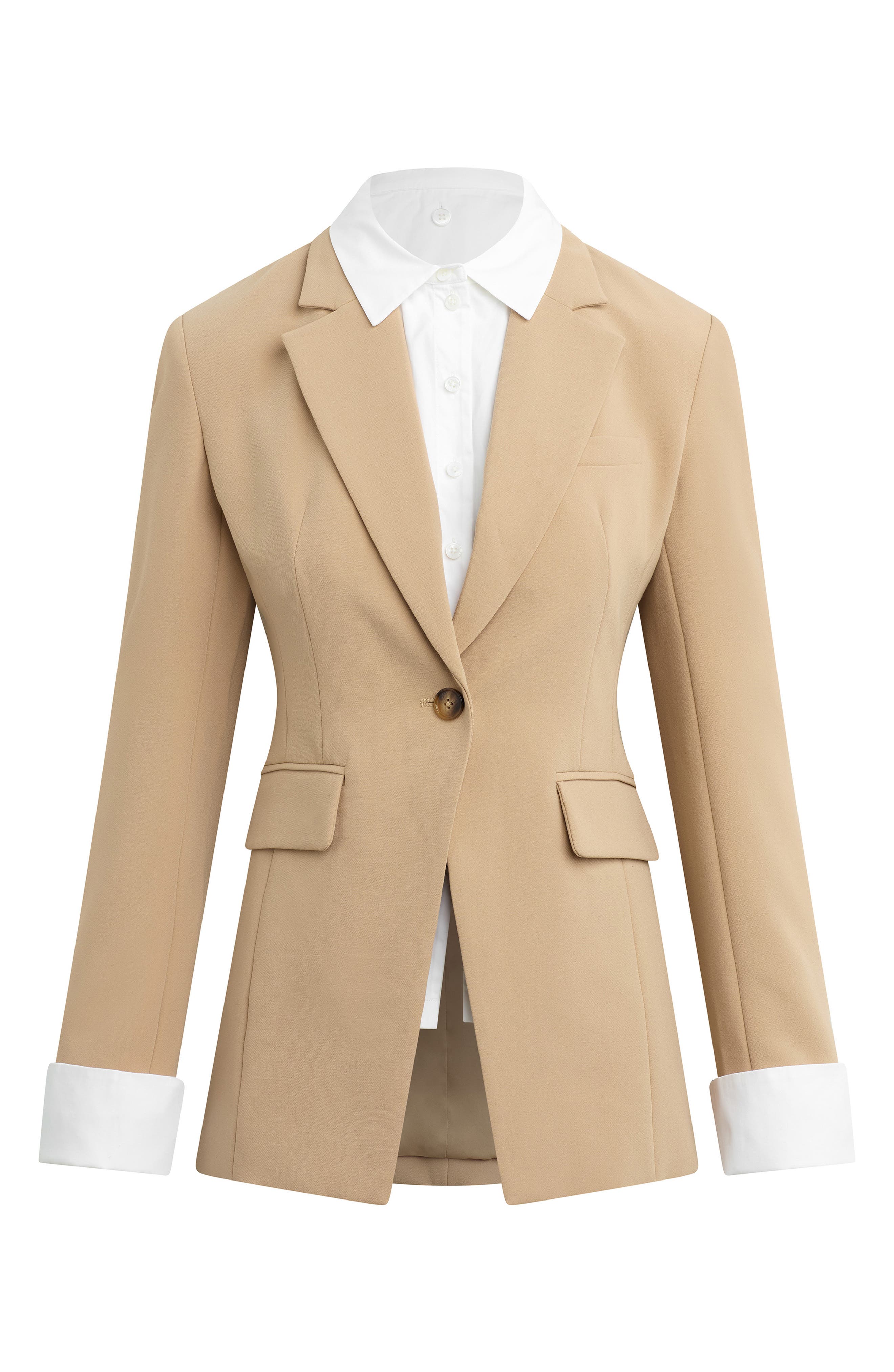 selected TAN/ WHITE